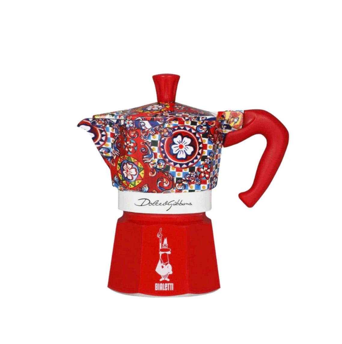 Bialetti Dolce & Gabbana Moka Express 3-Cup Espresso Maker & Coffee Set