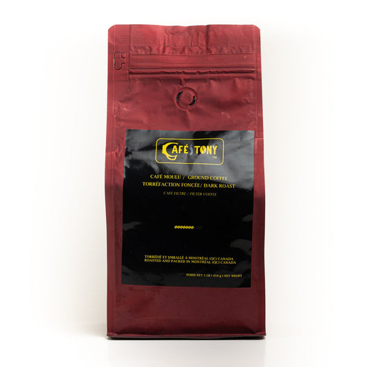 Ground coffee